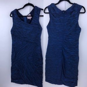 Romeo + Juliet Couture Blue Runched Dress